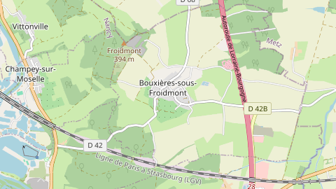 Carte de localisation de l'évènement