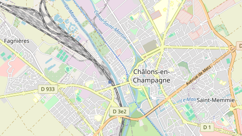 Carte de localisation de l'évènement