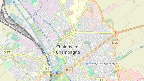 Carte de localisation de l'évènement