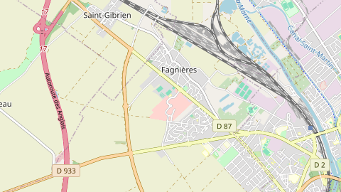 Carte de localisation de l'évènement