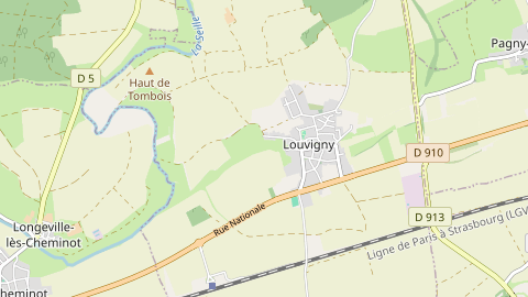 Carte de localisation de l'évènement