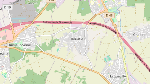 Carte de localisation de l'évènement