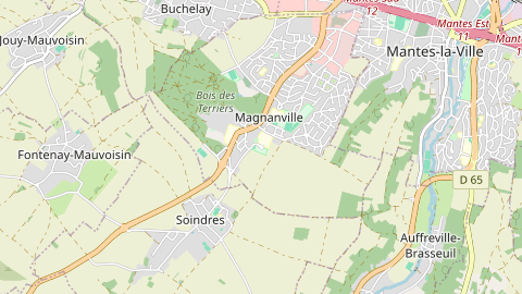 Carte de localisation de l'évènement