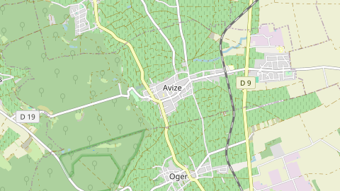 Carte de localisation de l'évènement