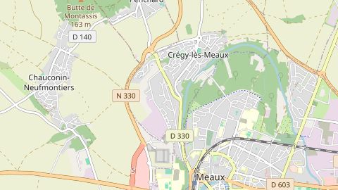 Carte de localisation de l'évènement