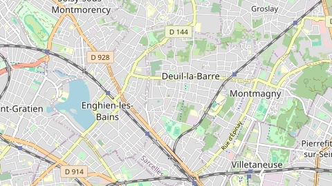 Carte de localisation de l'évènement
