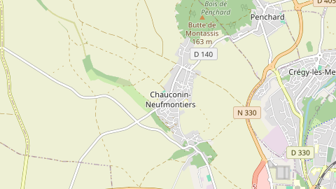 Carte de localisation de l'évènement