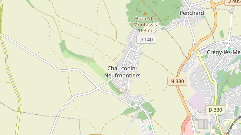 Carte de localisation de l'évènement