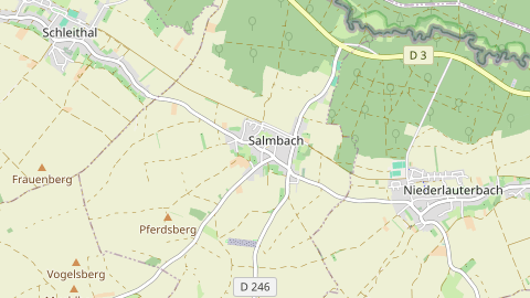 Carte de localisation de l'évènement