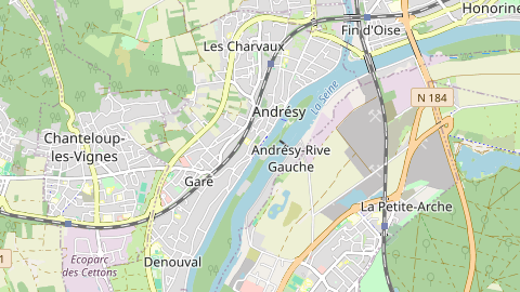 Carte de localisation de l'évènement