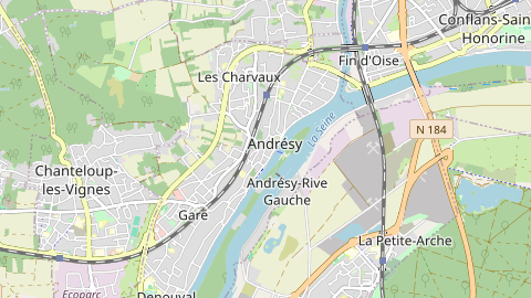 Carte de localisation de l'évènement