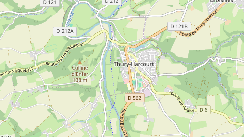 Carte de localisation de l'évènement