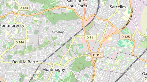 Carte de localisation de l'évènement