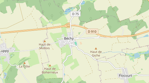 Carte de localisation de l'évènement