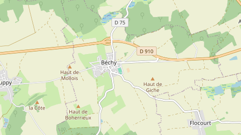 Carte de localisation de l'évènement