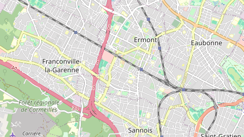 Carte de localisation de l'évènement