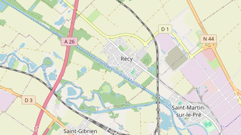 Carte de localisation de l'évènement