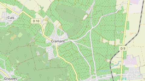 Carte de localisation de l'évènement