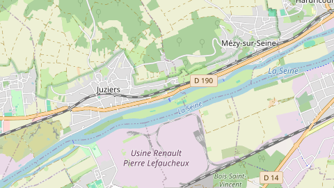 Carte de localisation de l'évènement