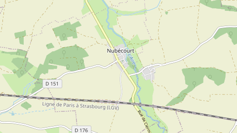 Carte de localisation de l'évènement