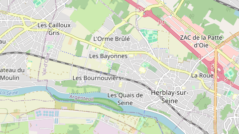 Carte de localisation de l'évènement