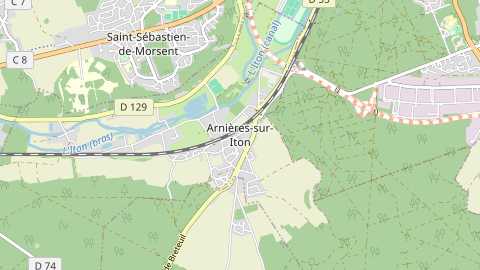 Carte de localisation de l'évènement