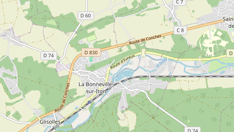 Carte de localisation de l'évènement