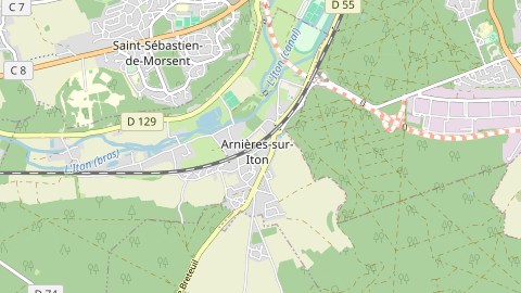 Carte de localisation de l'évènement