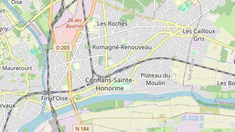 Carte de localisation de l'évènement