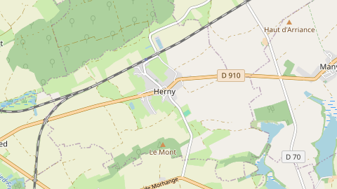 Carte de localisation de l'évènement