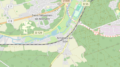 Carte de localisation de l'évènement