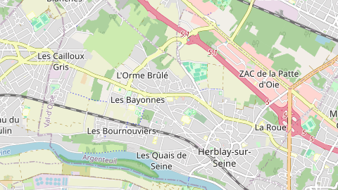 Carte de localisation de l'évènement