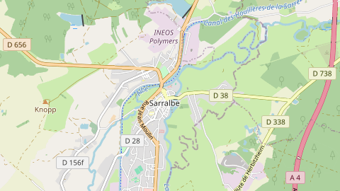 Carte de localisation de l'évènement