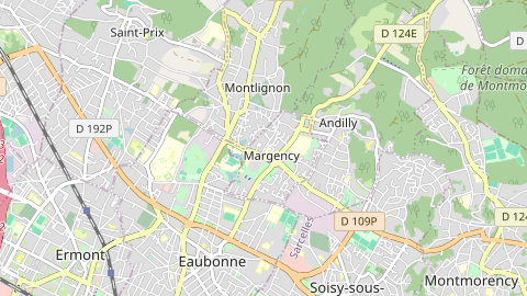 Carte de localisation de l'évènement