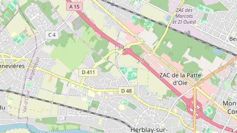 Carte de localisation de l'évènement