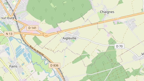 Carte de localisation de l'évènement