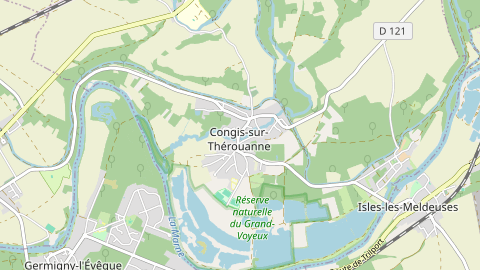 Carte de localisation de l'évènement