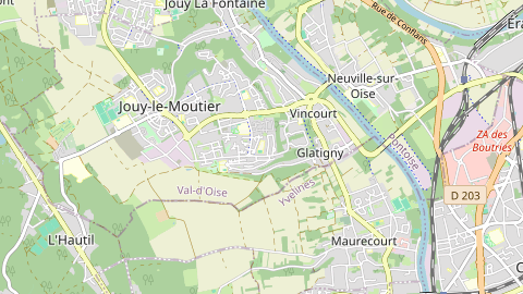 Carte de localisation de l'évènement