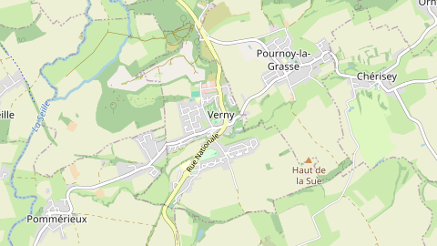 Carte de localisation de l'évènement