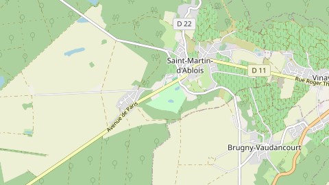 Carte de localisation de l'évènement