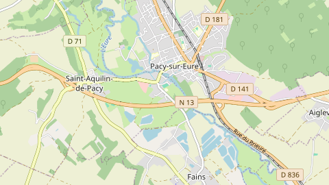 Carte de localisation de l'évènement