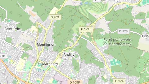 Carte de localisation de l'évènement