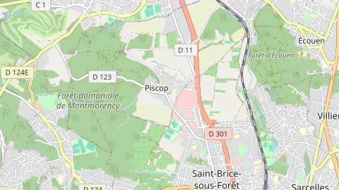 Carte de localisation de l'évènement