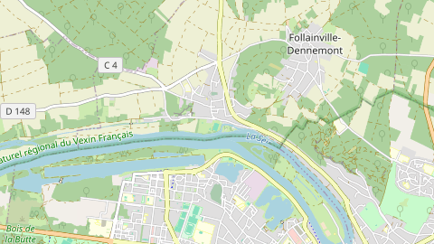 Carte de localisation de l'évènement