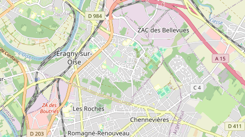 Carte de localisation de l'évènement
