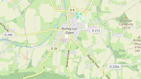 Carte de localisation de l'évènement