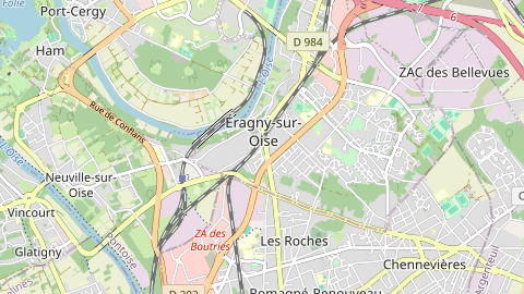 Carte de localisation de l'évènement