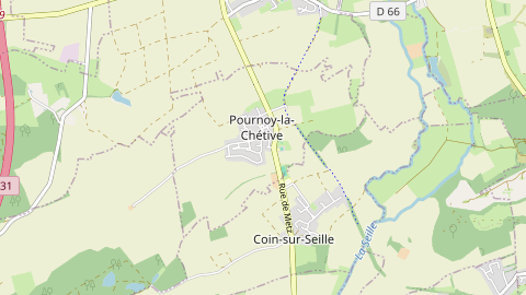 Carte de localisation de l'évènement