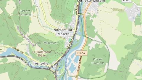 Carte de localisation de l'évènement