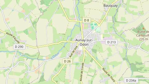 Carte de localisation de l'évènement